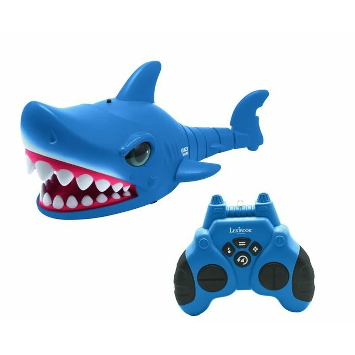 Coche Teledirigido Lexibook RC Shark - Crazy Shark Azul Multicolor