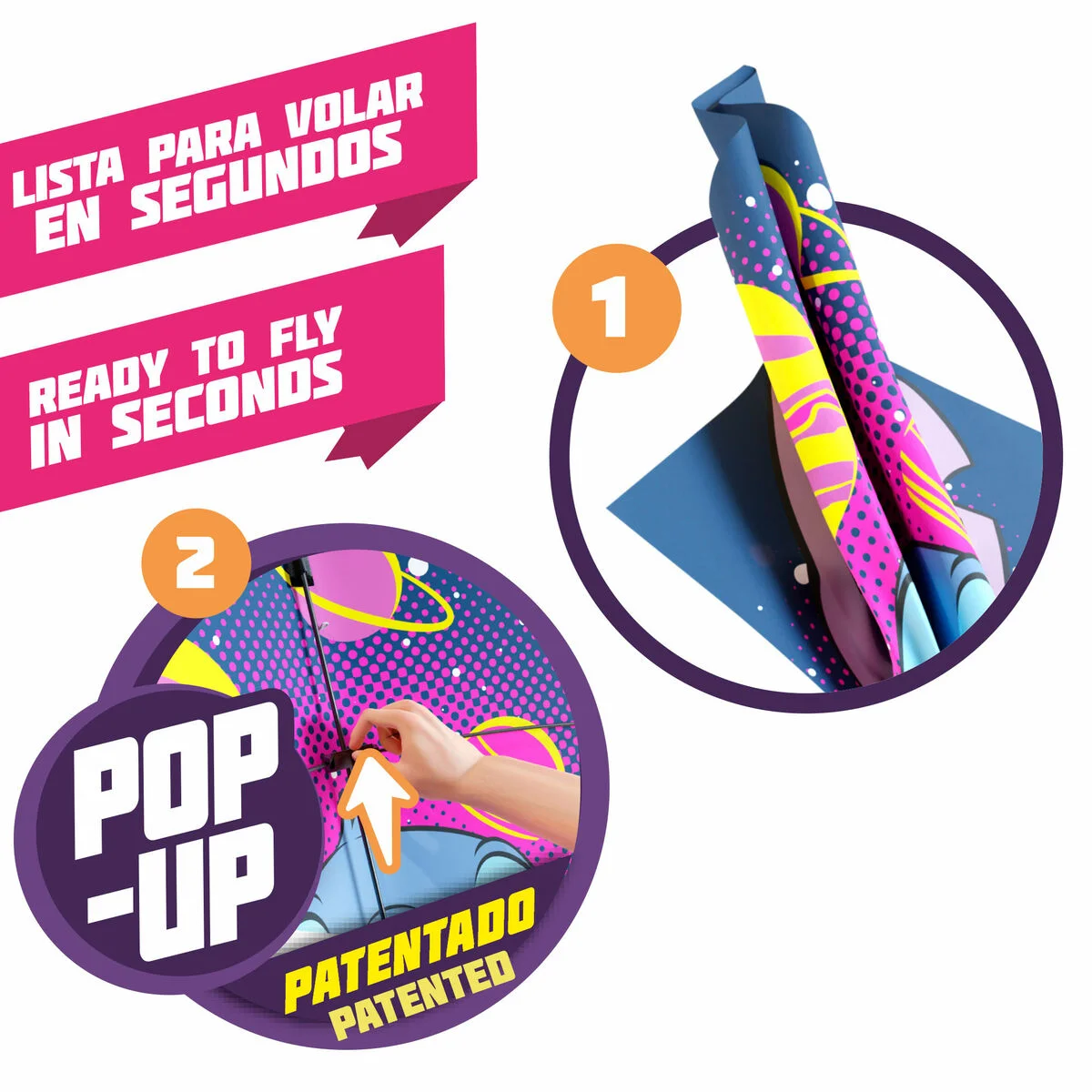 Cometa Stitch 55 X 60 X 2 CM (6 Unidades)