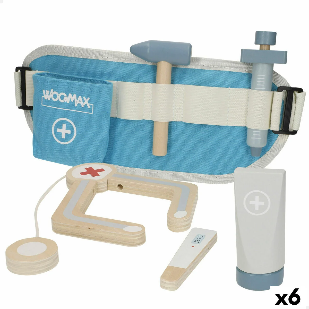 Centro médico de juguete Colorbaby (6 Unidades)