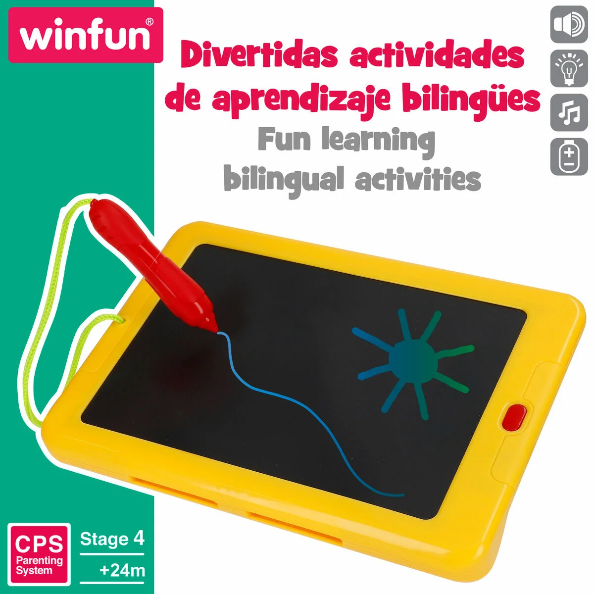 Tablet Interactiva Infantil Winfun (2 Unidades)