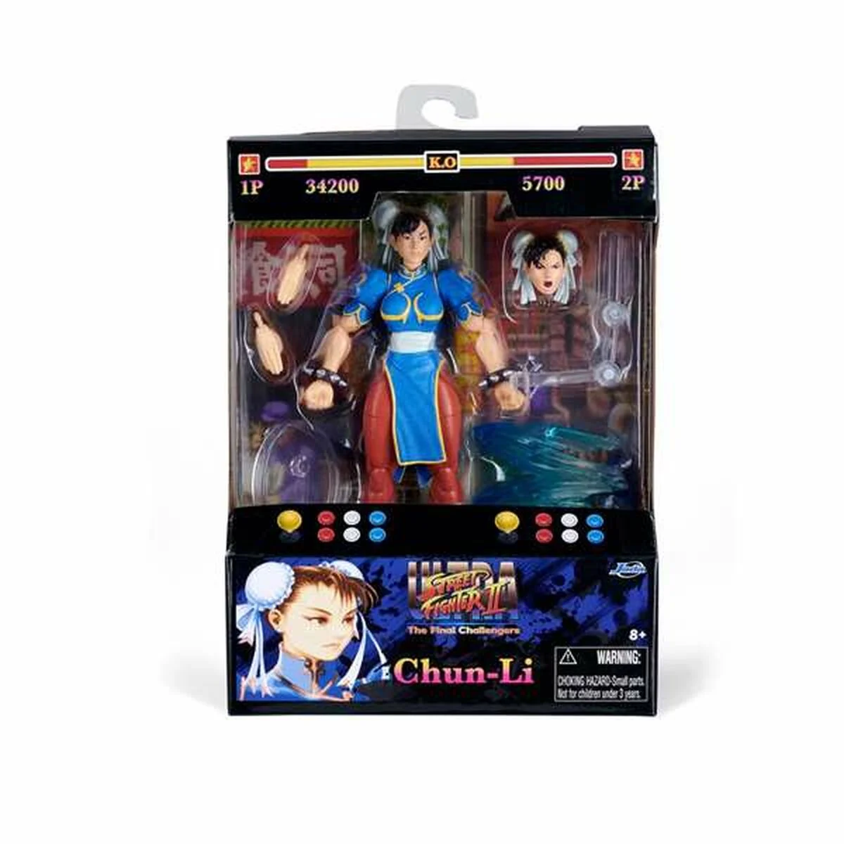 Figura Articulada Smoby Street Fighter Chun-Li