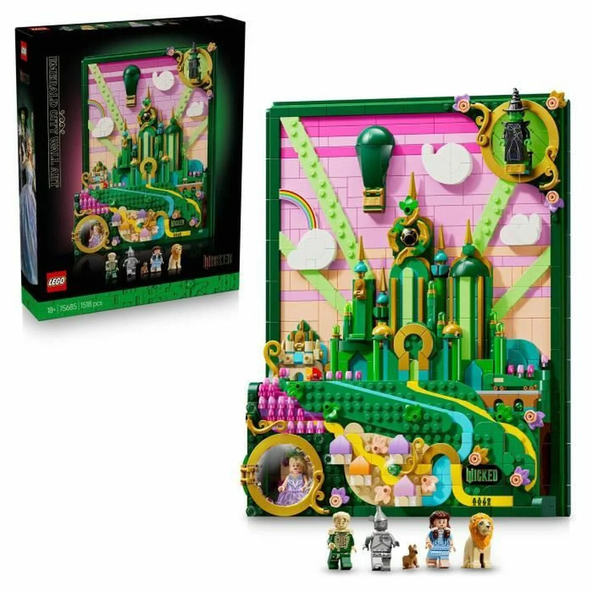 Juego de Construcción con Bloques Lego Wicked 75685 1518 Piezas