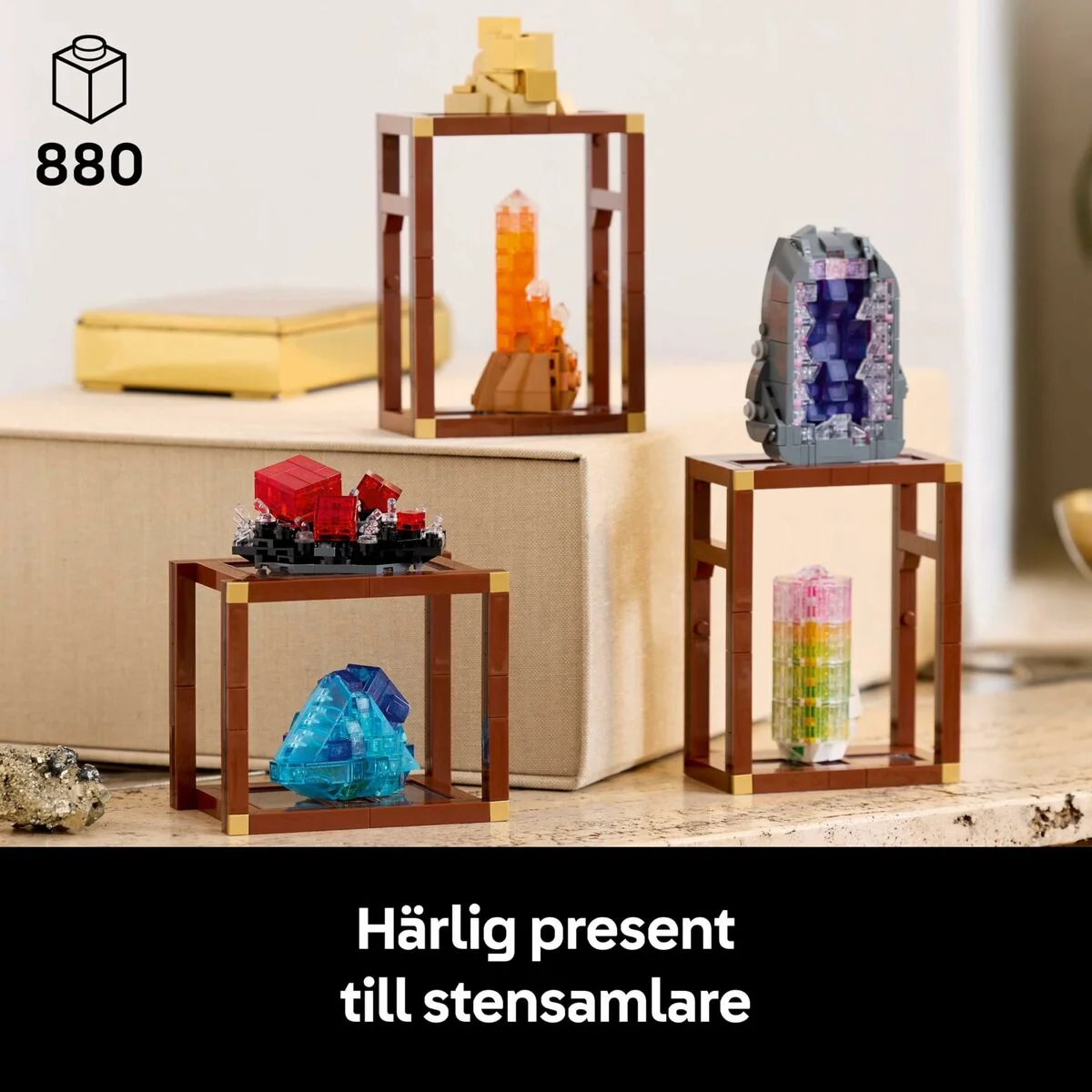 Juego de Construcción con Bloques Lego Mineral 21362 880 Piezas