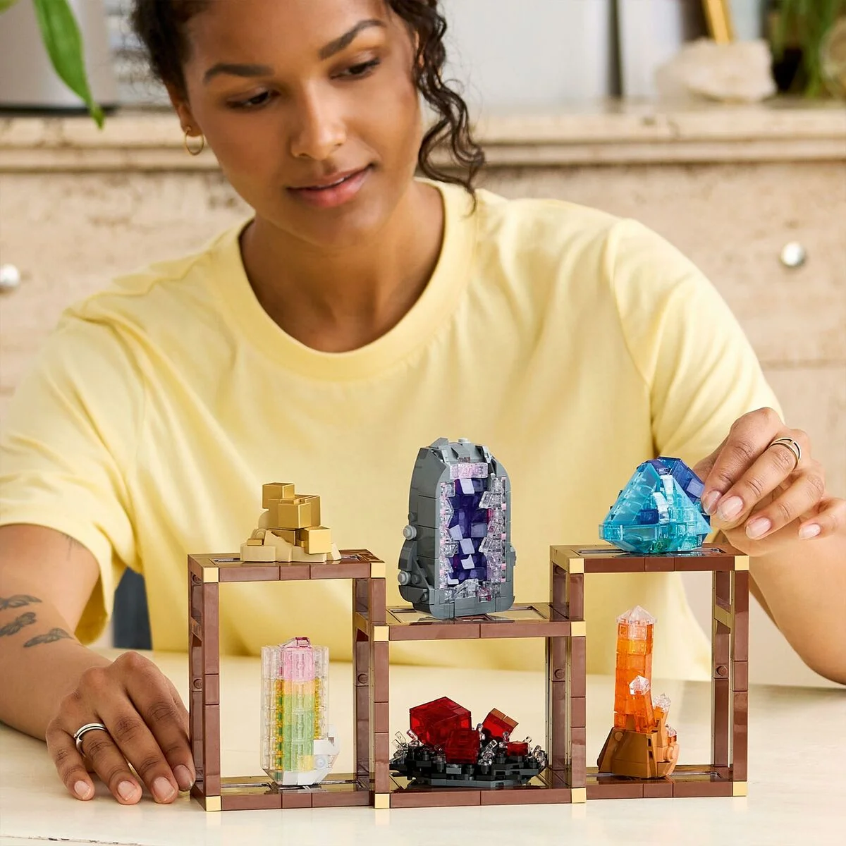 Juego de Construcción con Bloques Lego Mineral 21362 880 Piezas