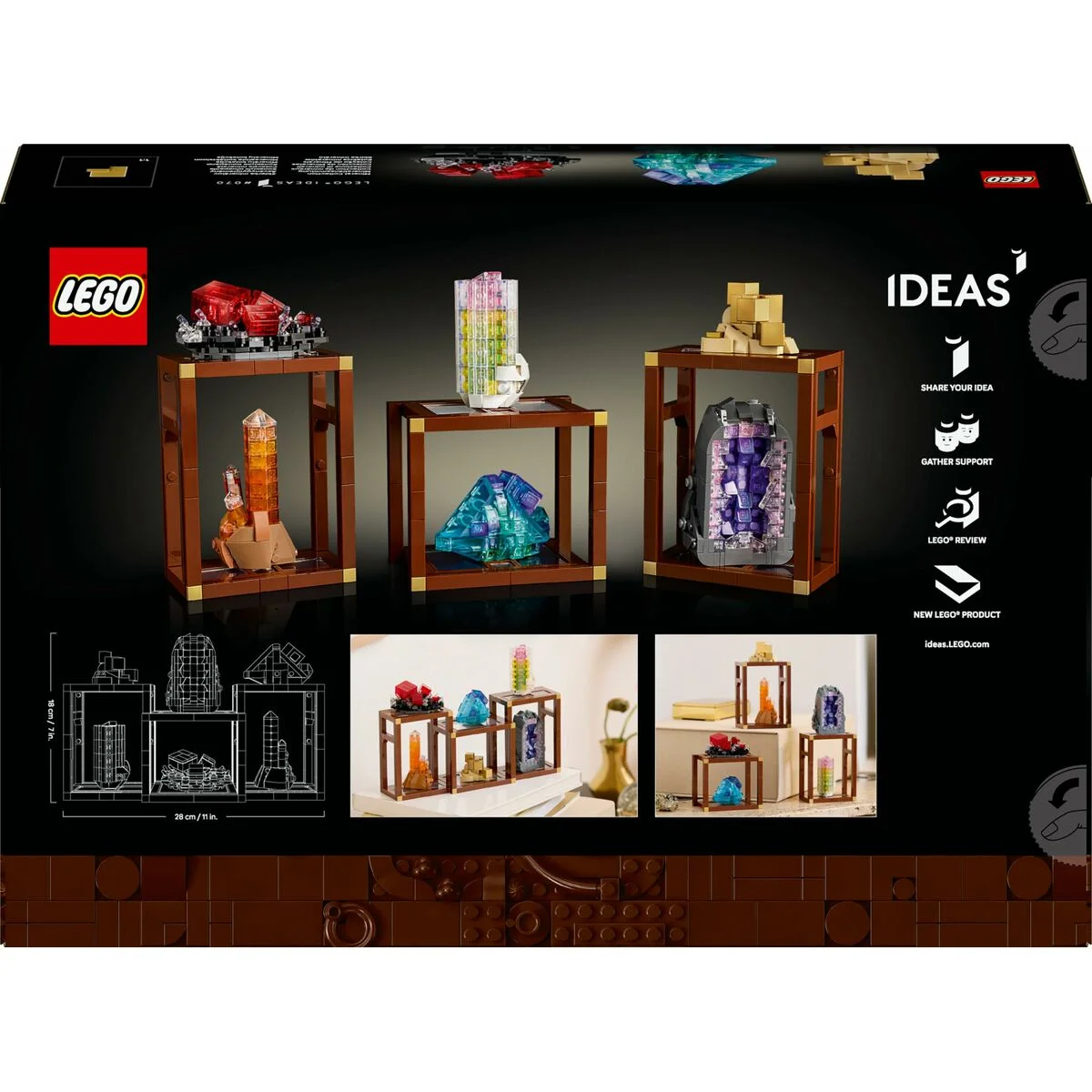 Juego de Construcción con Bloques Lego Mineral 21362 880 Piezas
