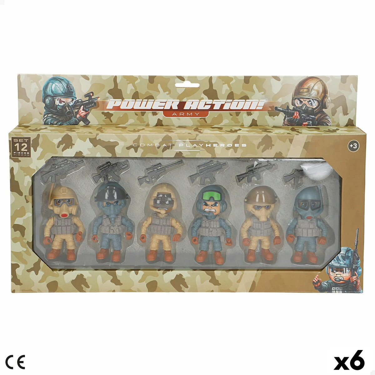 Playset Colorbaby 5 X 8,5 X 3,5 CM (6 Unidades)