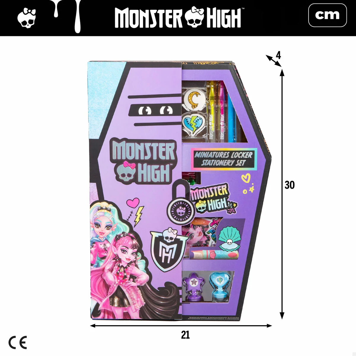 Set de Dibujo Monster High (6 Unidades)