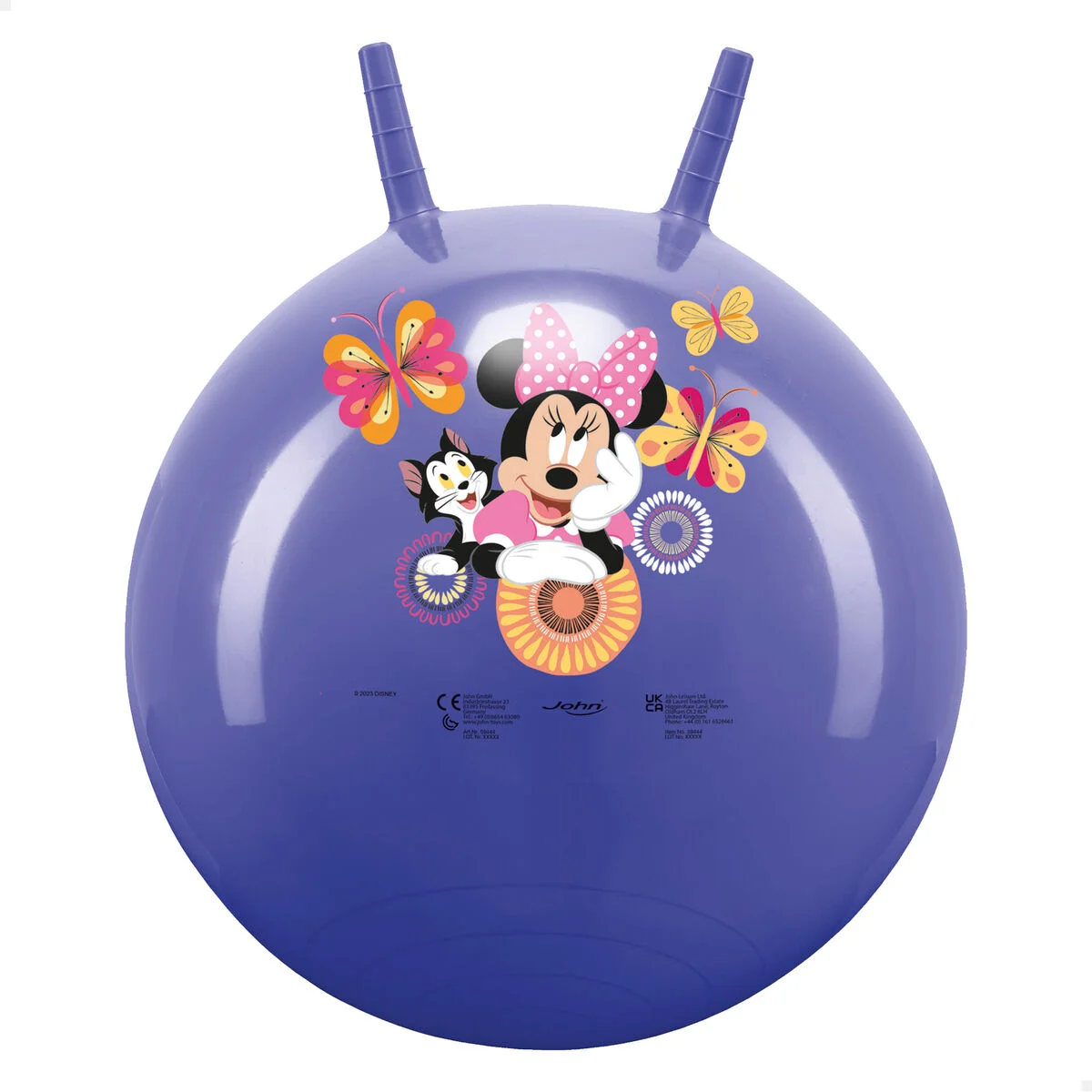 Pelota Saltarina Minnie Mouse Morado (10 Unidades)