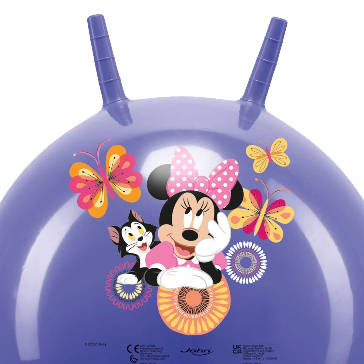 Pelota Saltarina Minnie Mouse Morado (10 Unidades)