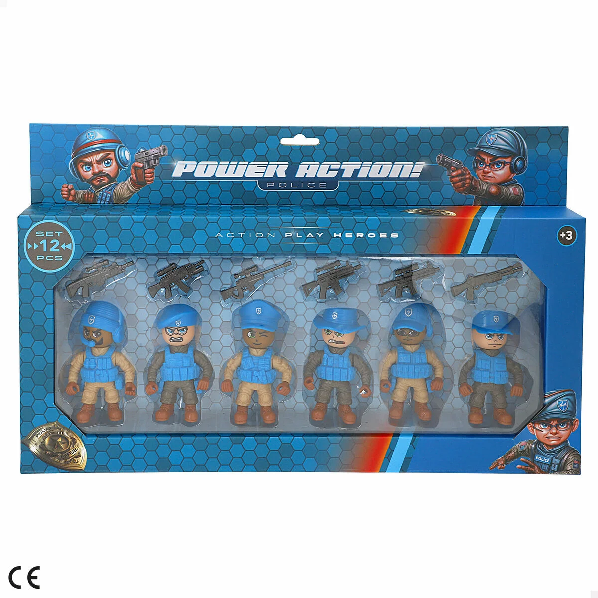 Playset Colorbaby 5 x 8 x 4 cm (6 Unidades)