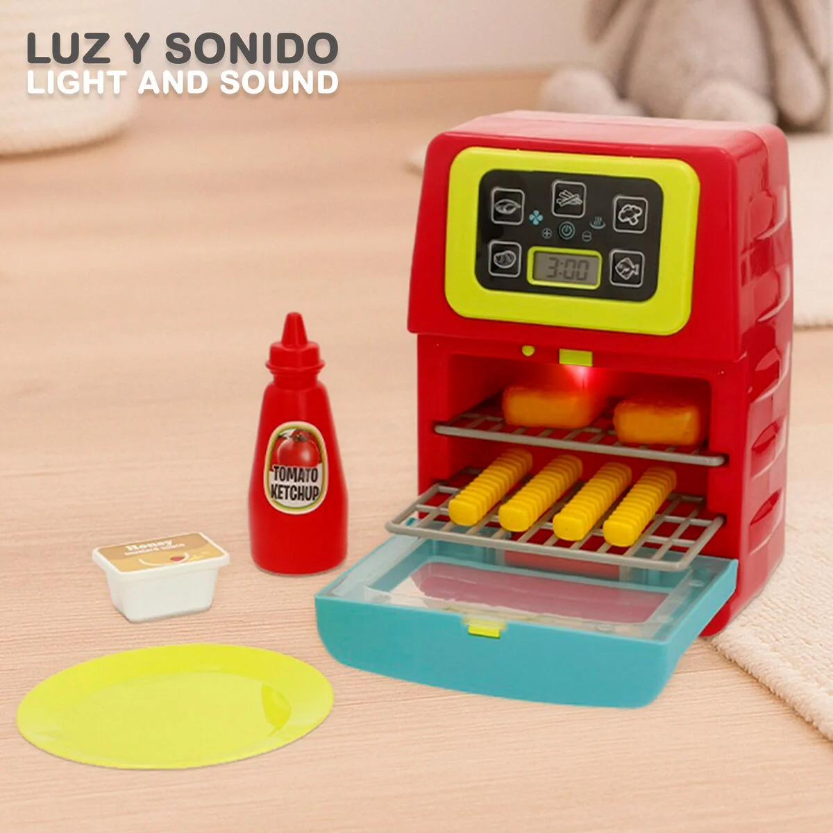 Freidora de juguete PlayGo 14 X 19,5 X 11 CM (4 Unidades)