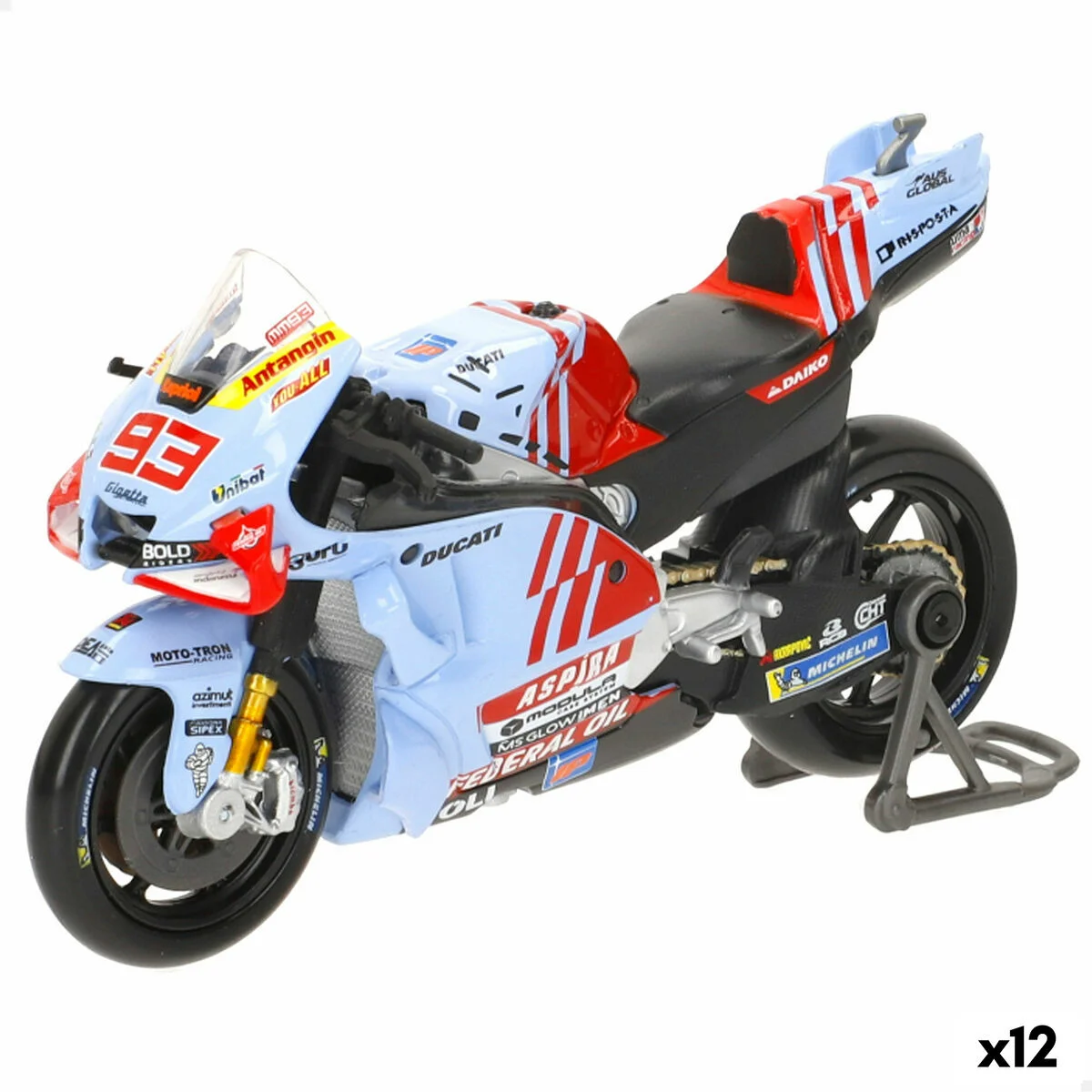 Motocicleta Ducati 2024 DUCATI GRESINI 12 X 8 X 4 CM