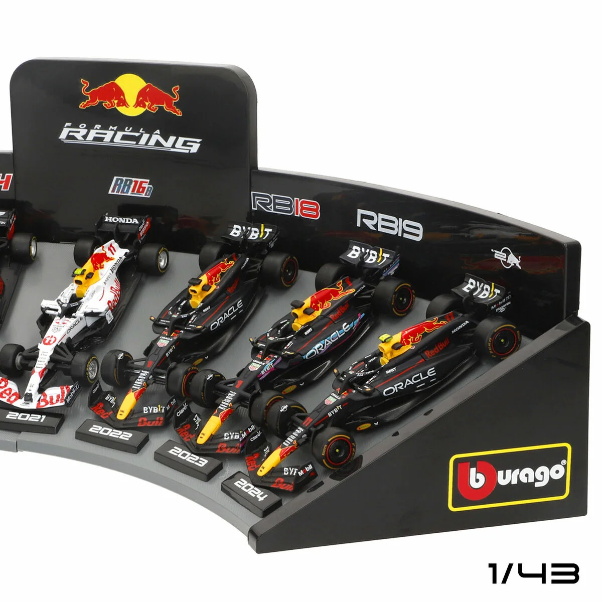 Coche de carreras Red Bull BURAGO (4 Unidades)