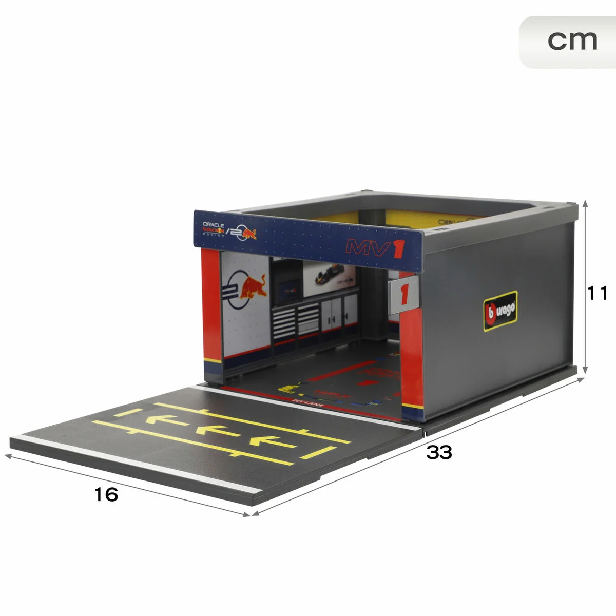 Coche de carreras Red Bull BURAGO (4 Unidades)