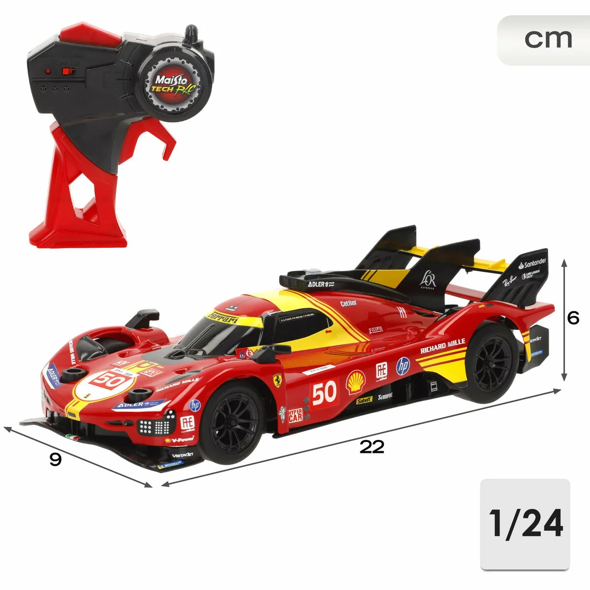 Coche Radio Control Ferrari  FULL FUNCTION (4 Unidades)
