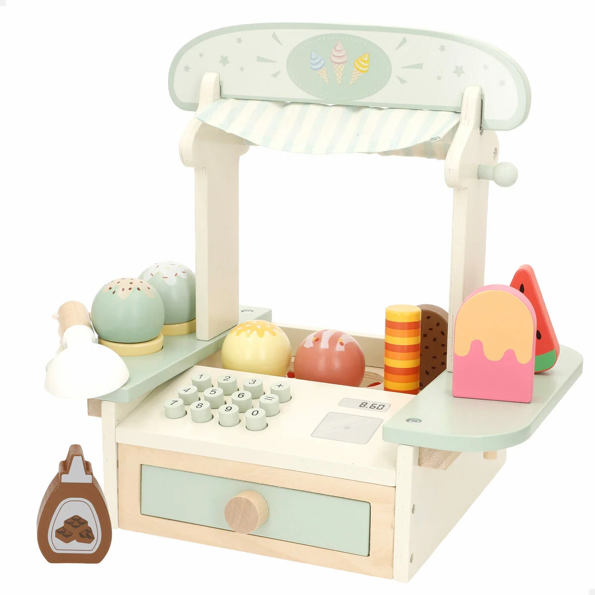 Heladería de juguete Woomax 11 Piezas (2 Unidades)