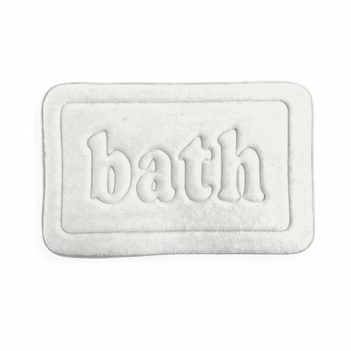 Alfombrilla Antideslizante para Bañera TODAY Bath PVC 40 x 60 cm Blanco