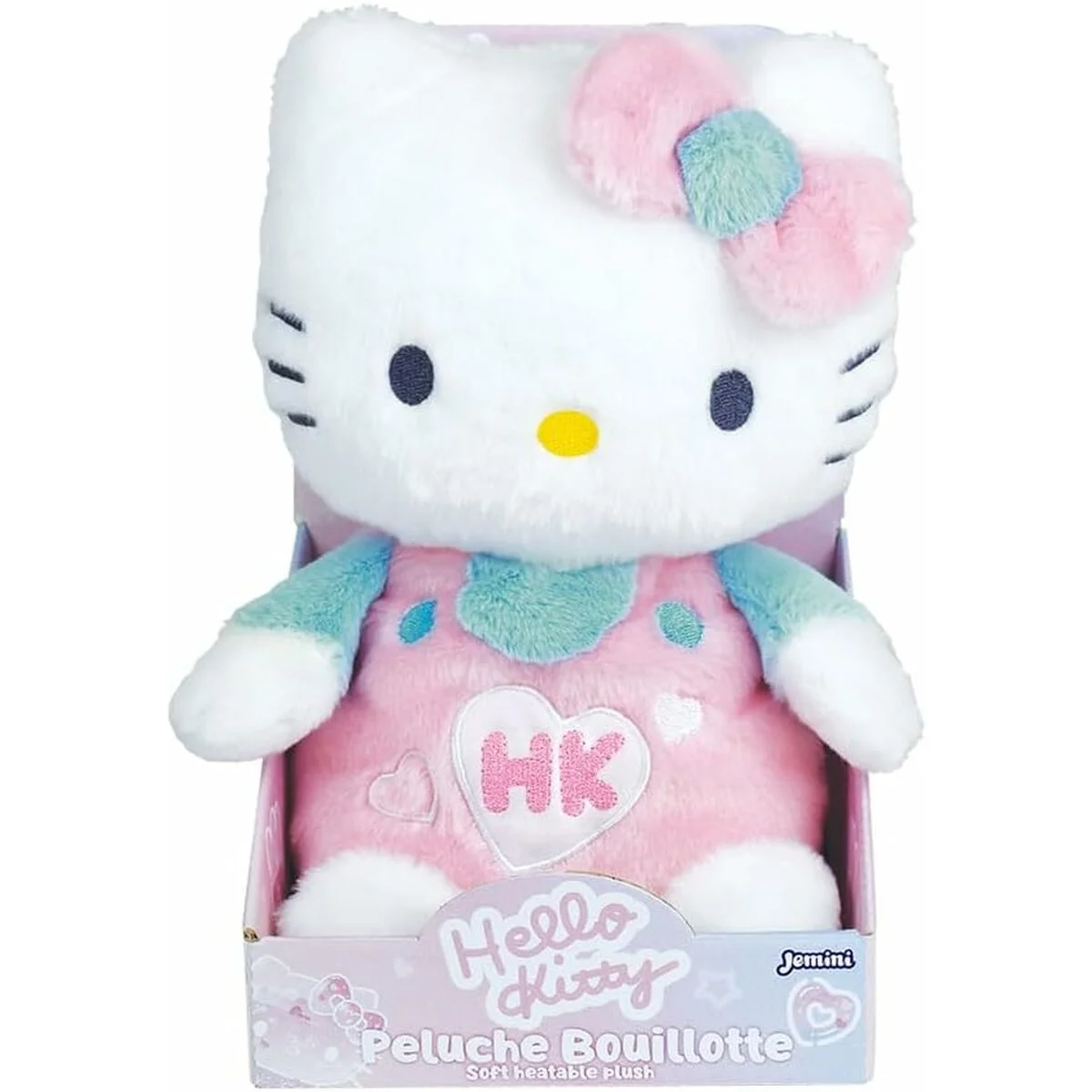 Peluche Jemini Hello Kitty Blanco Rosa