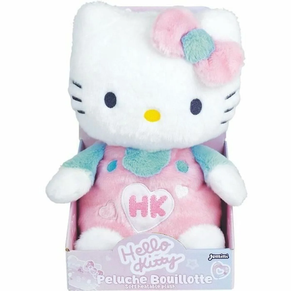 Peluche Jemini Hello Kitty Blanco Rosa