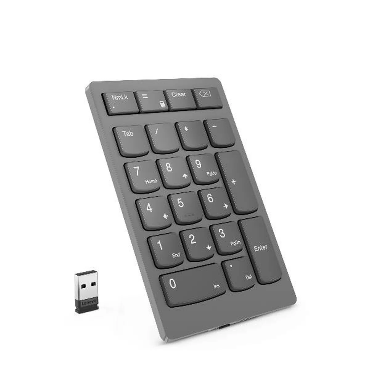 Teclado numérico Lenovo 4Y41C33791 Negro Gris