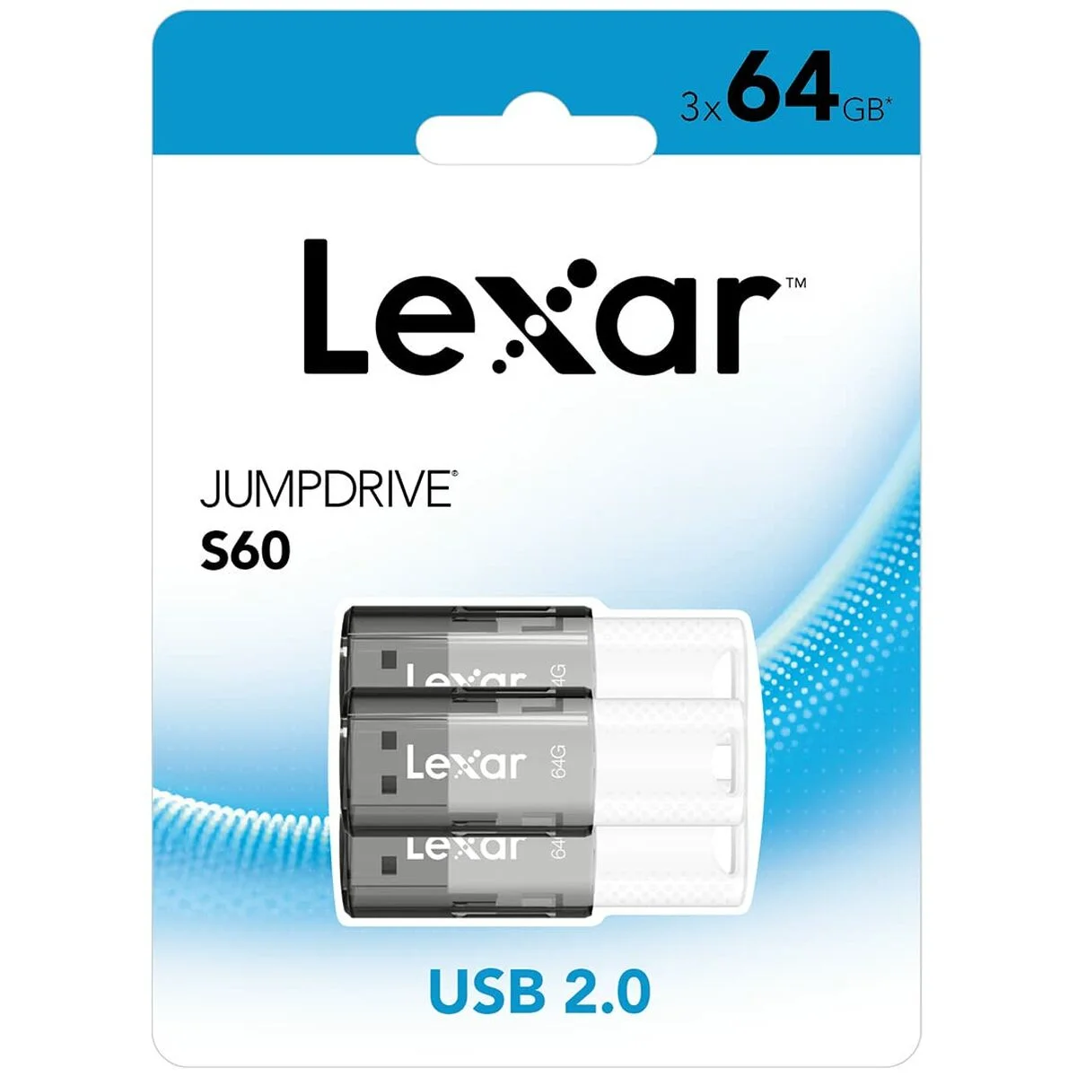 Memoria USB Lexar LJDS060064G-B3NNG Gris 64 GB