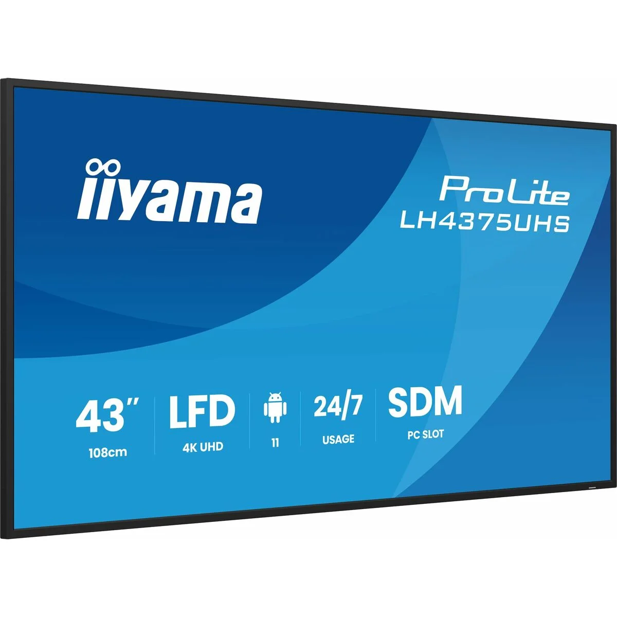 Monitor Iiyama LH4375UHS-B2AG 43" 4K Ultra HD LCD