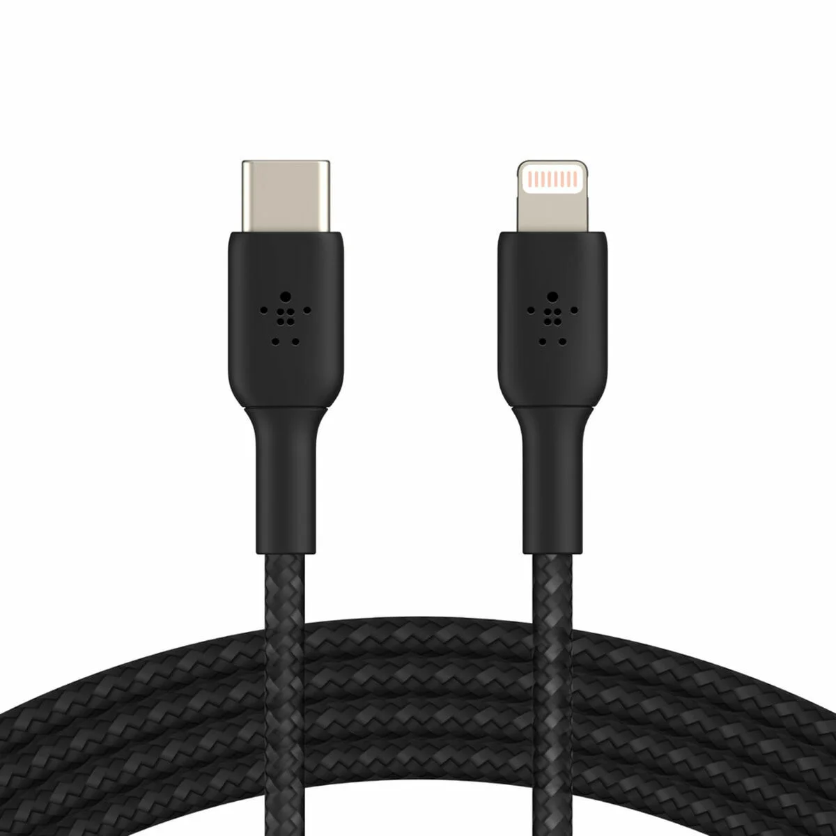 Cable USB-C a Lightning Belkin CAA004BT2MBK Negro 2 m