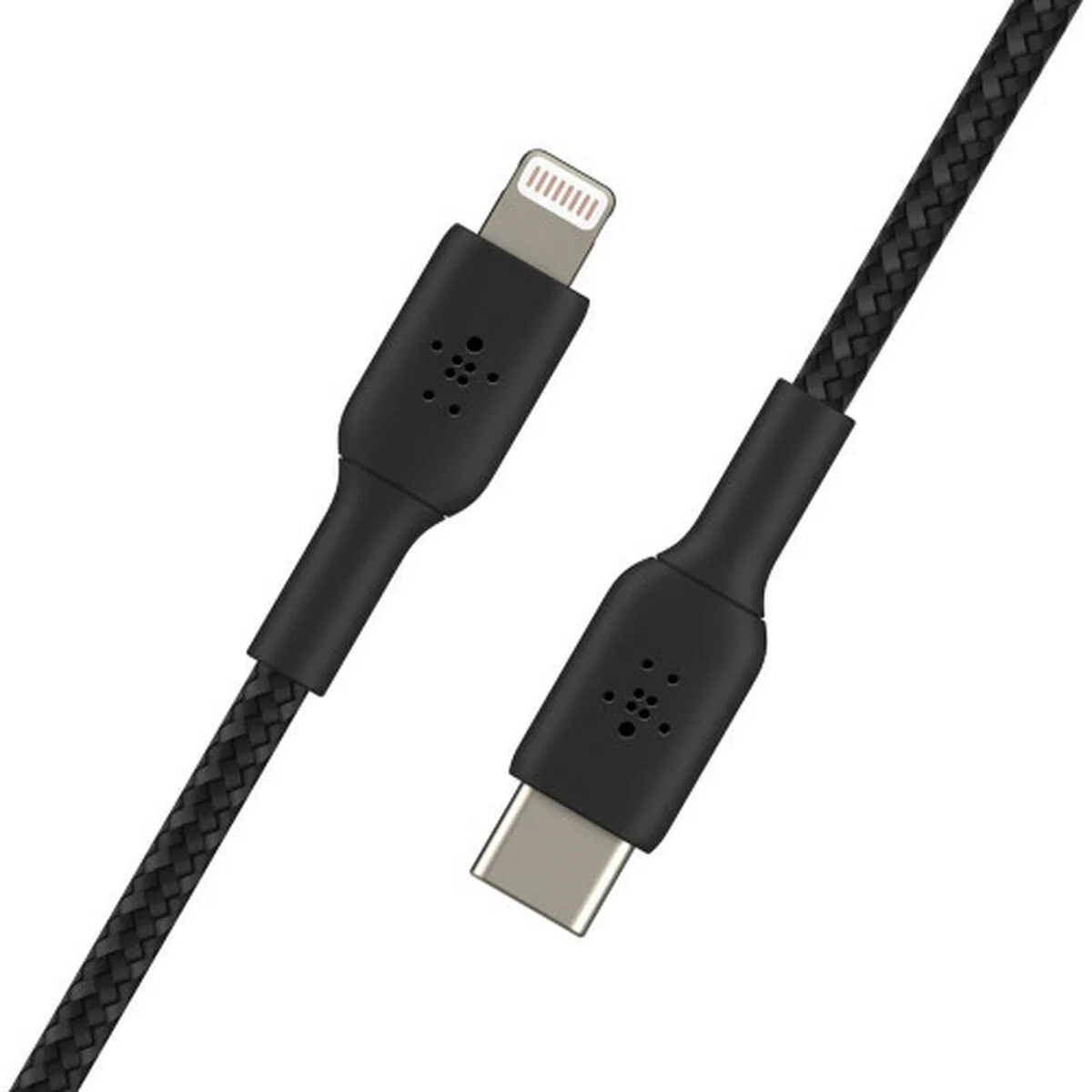 Cable USB-C a Lightning Belkin CAA004BT2MBK Negro 2 m