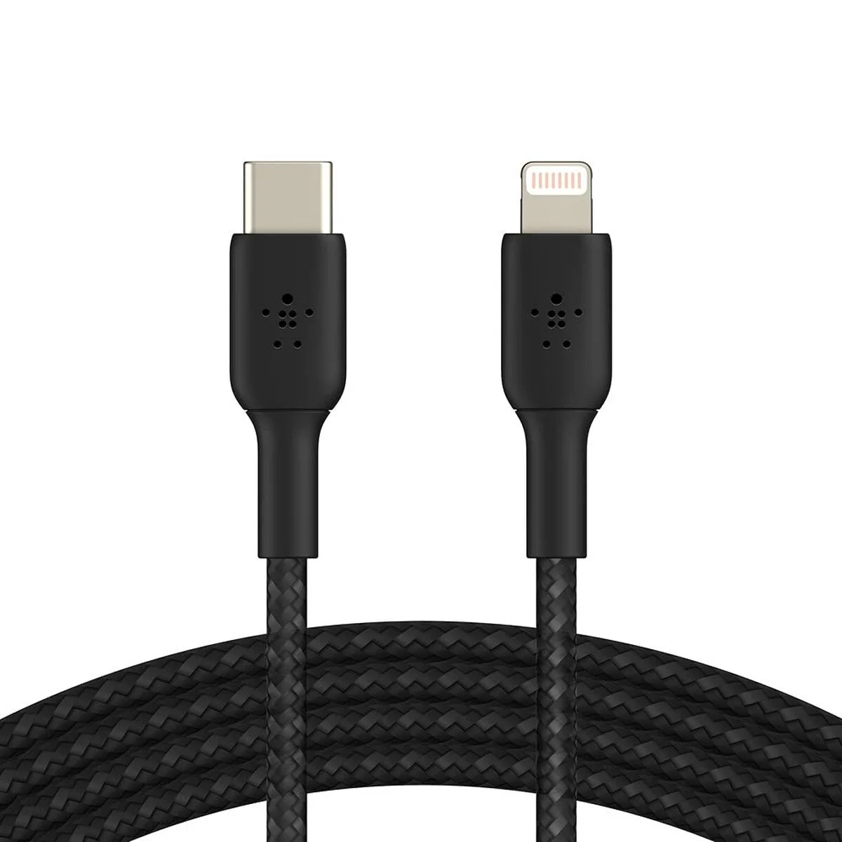 Cable USB-C a Lightning Belkin CAA004BT2MBK Negro 2 m