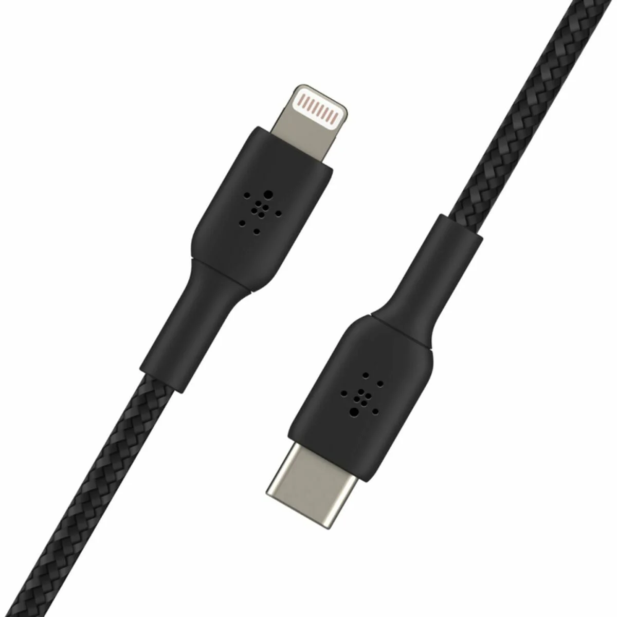 Cable USB-C a Lightning Belkin CAA004BT2MBK Negro 2 m