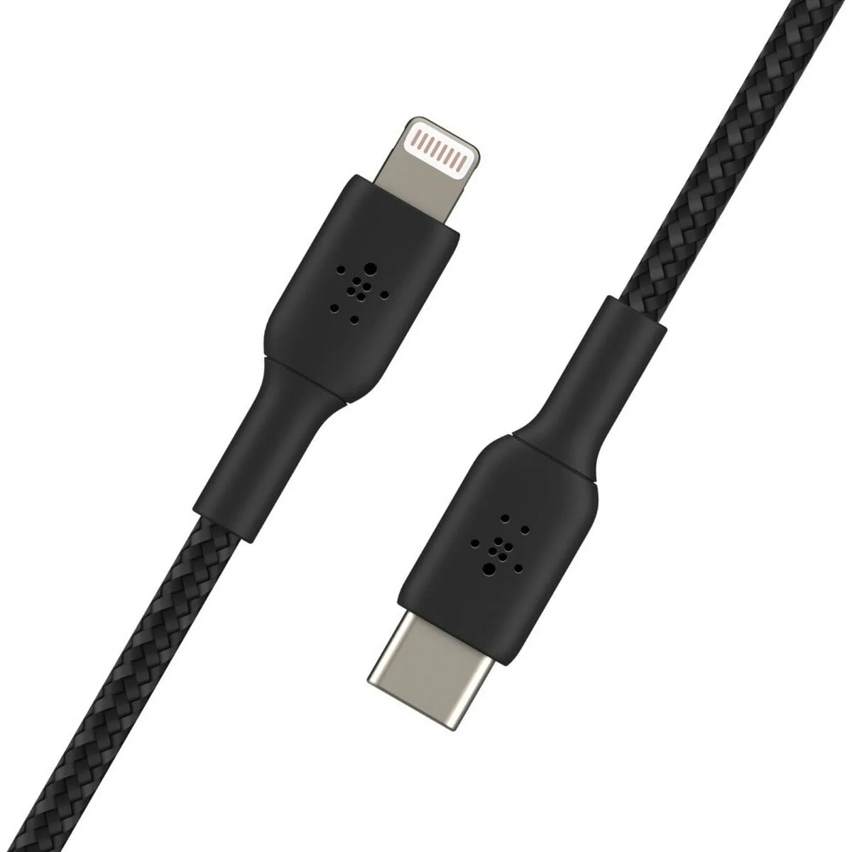 Cable USB-C a Lightning Belkin CAA004BT2MBK Negro 2 m