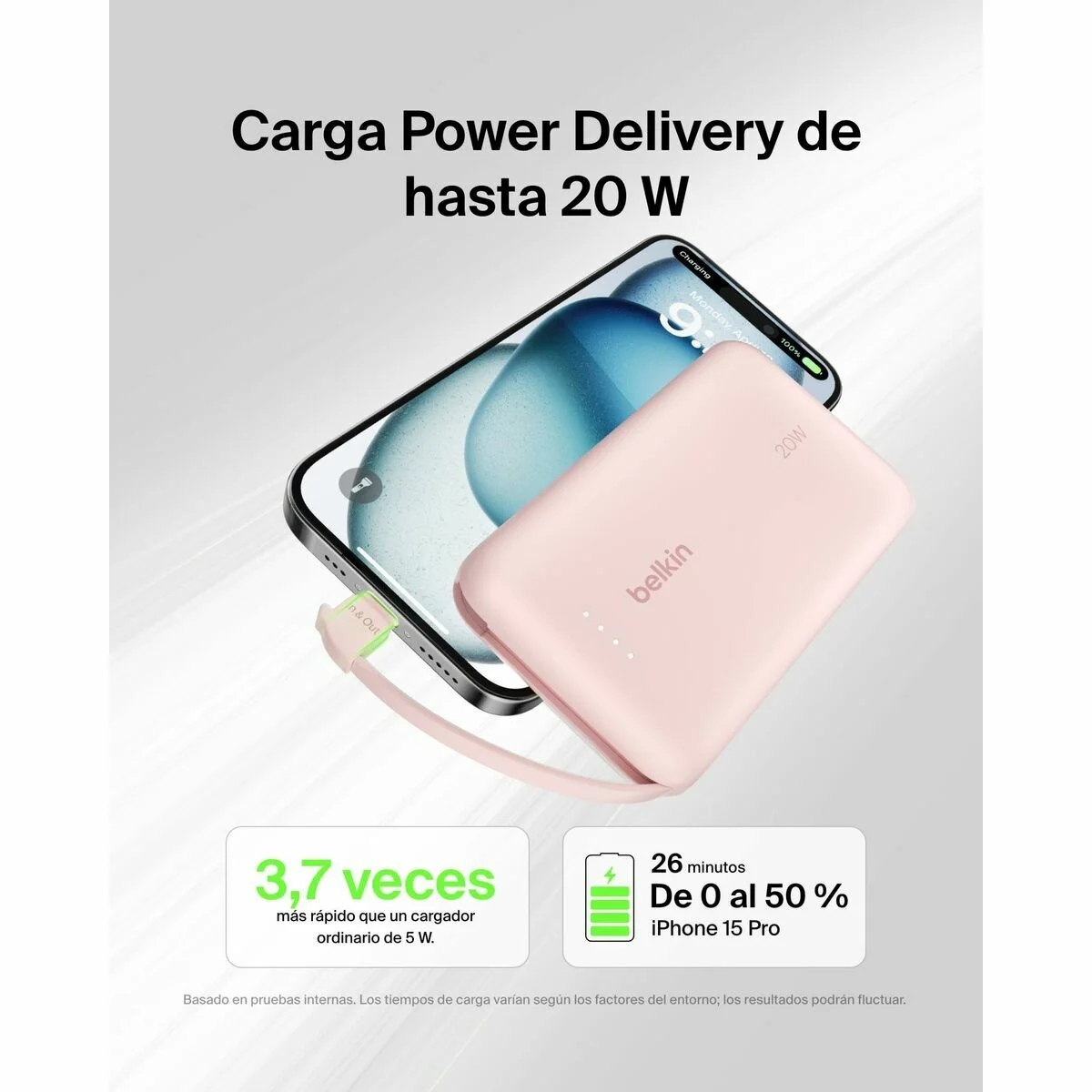 Powerbank Belkin BPB021HQPK Rosa