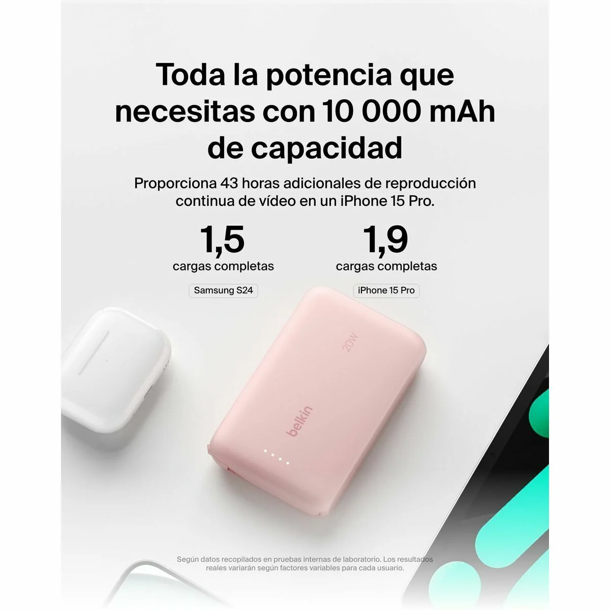 Powerbank Belkin BPB021HQPK Rosa