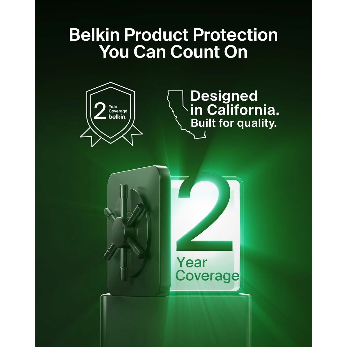 Cargador de Pared Belkin F7U081BTBLK Negro