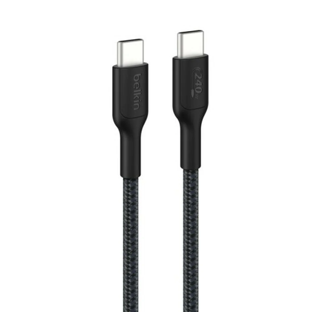 Cable USB a Lightning Belkin CAB025HQ2MBK Negro 2 m