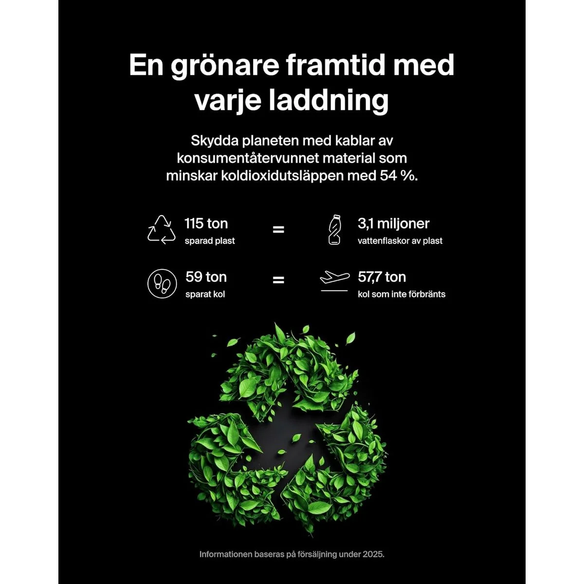 Cable USB a Lightning Belkin CAB025HQ2MBK Negro 2 m