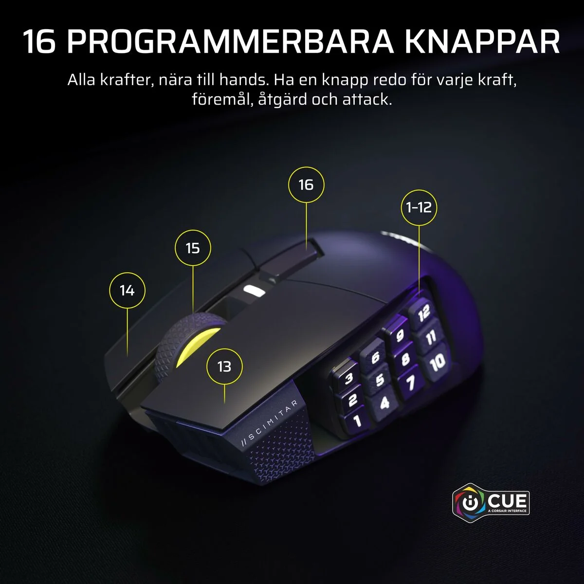 Ratón Corsair CH-9314014-WW Negro