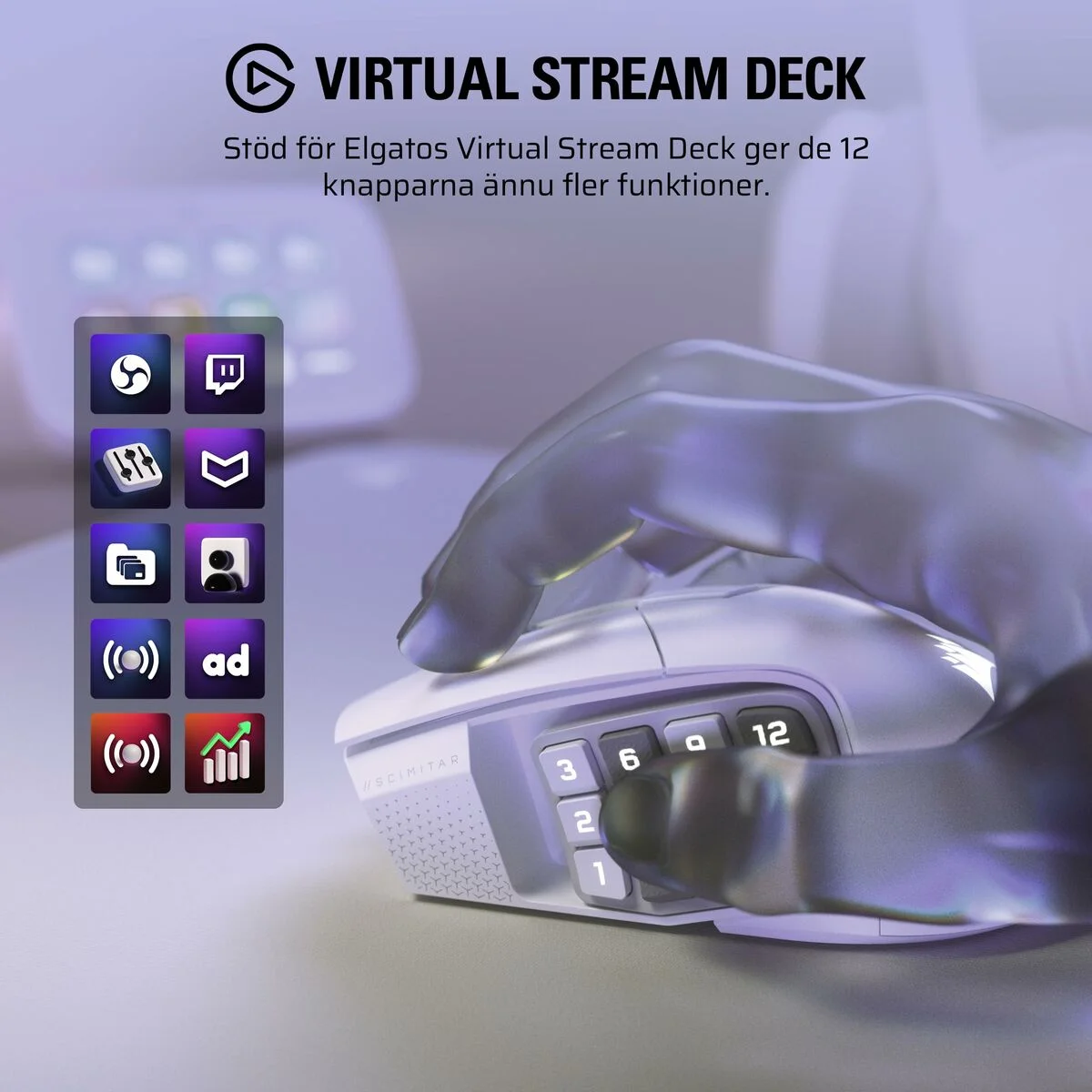 Ratón Corsair CH-9314011-WW Blanco