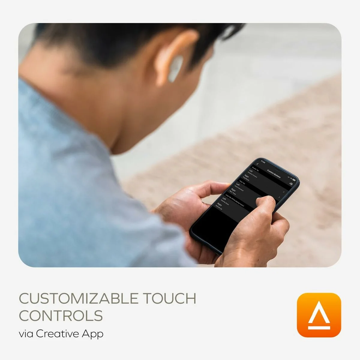 Auriculares Creative Technology 51EF1180AA000 Gris