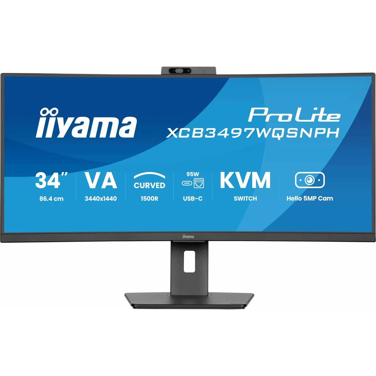 Monitor Iiyama XCB3497WQSNPH-B1 34" UltraWide Quad HD
