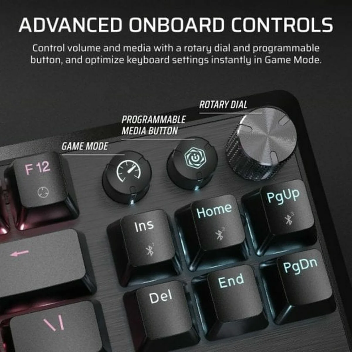 Teclado Inalámbrico Corsair CH-914901E-ES Negro Qwerty Español