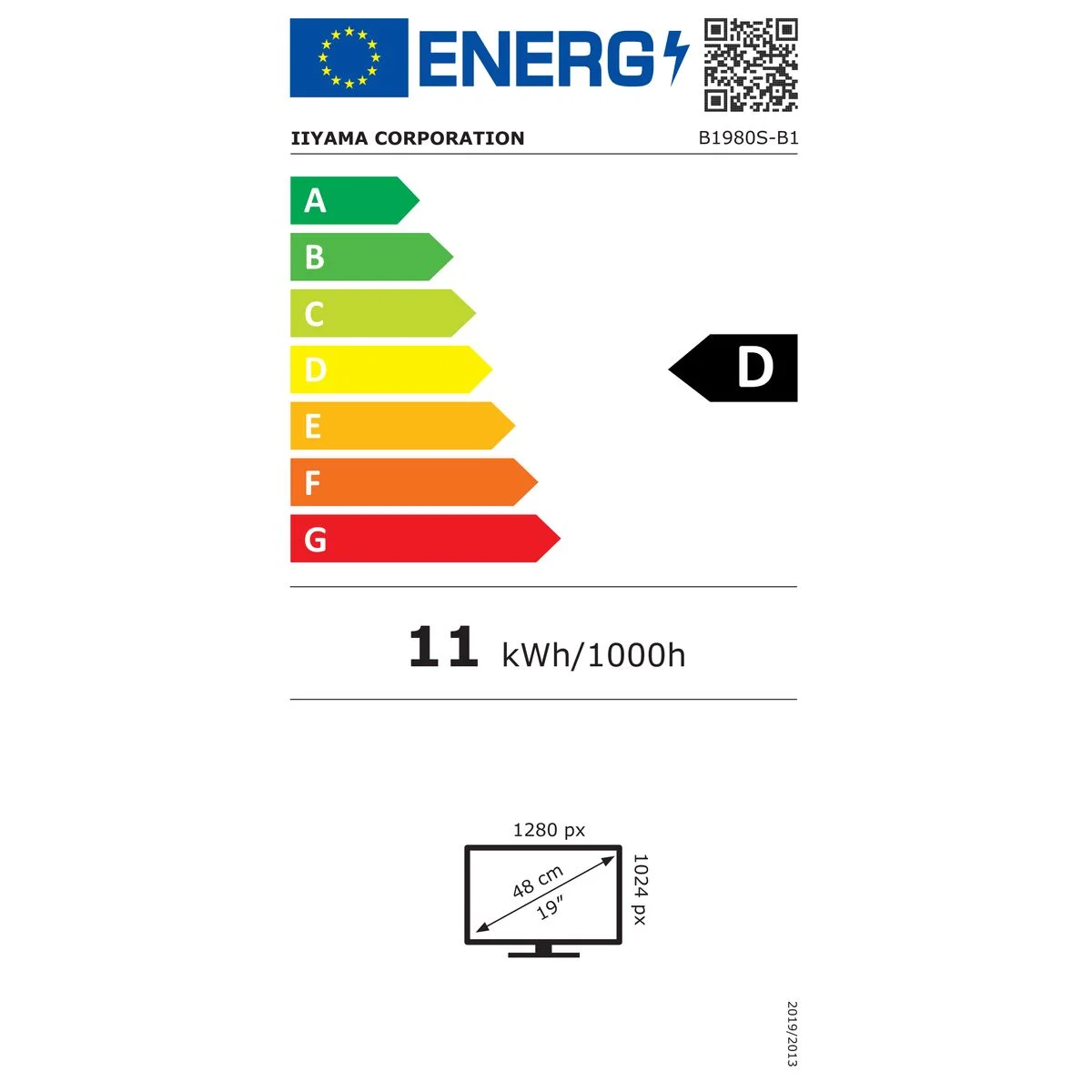Monitor Iiyama B1980S-B1 19"