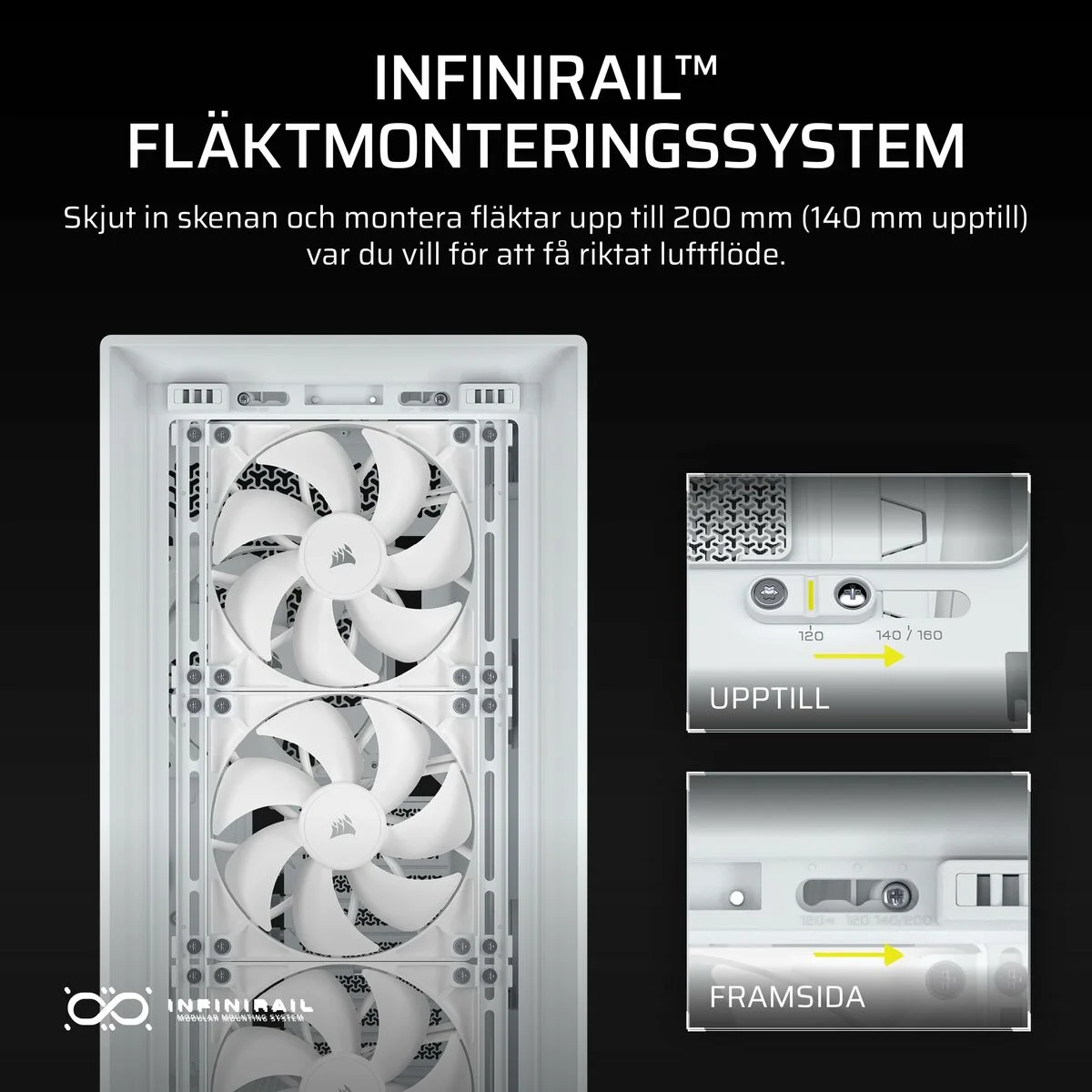 Caja Semitorre ATX Corsair CC-9011308-WW Blanco