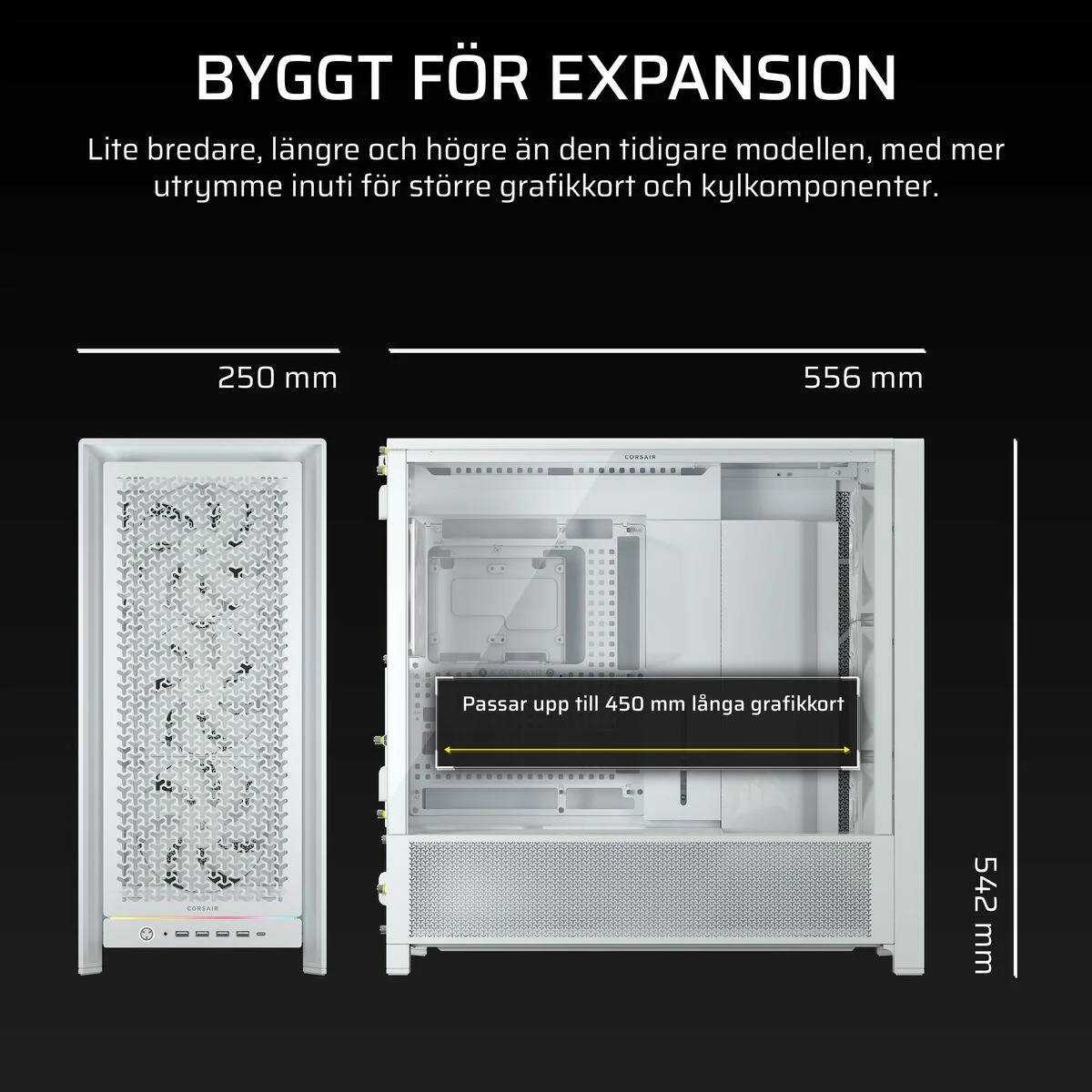 Caja Semitorre ATX Corsair CC-9011308-WW Blanco