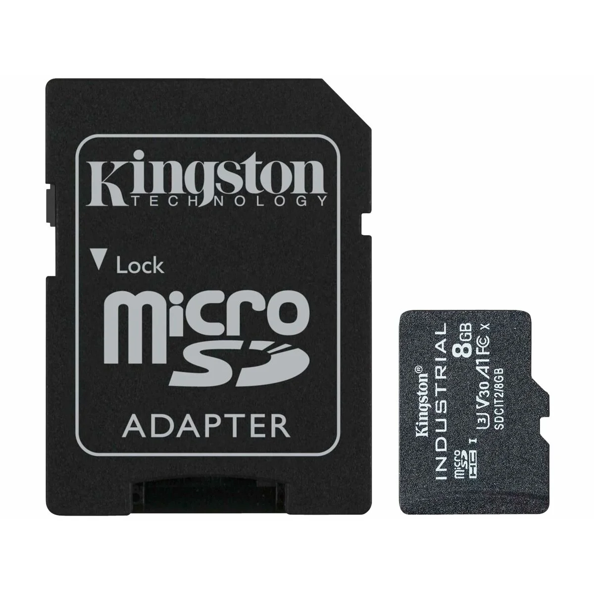 Tarjeta de Memoria Micro SD con Adaptador Kingston Industrial