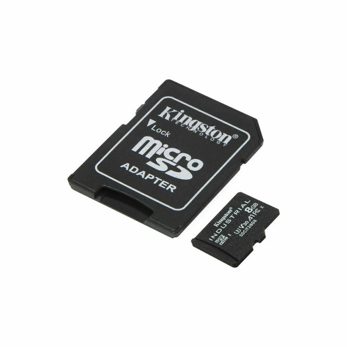 Tarjeta de Memoria Micro SD con Adaptador Kingston Industrial