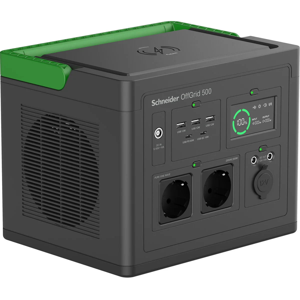 SAI Interactivo APC PPS500-GR Negro Verde 500 W