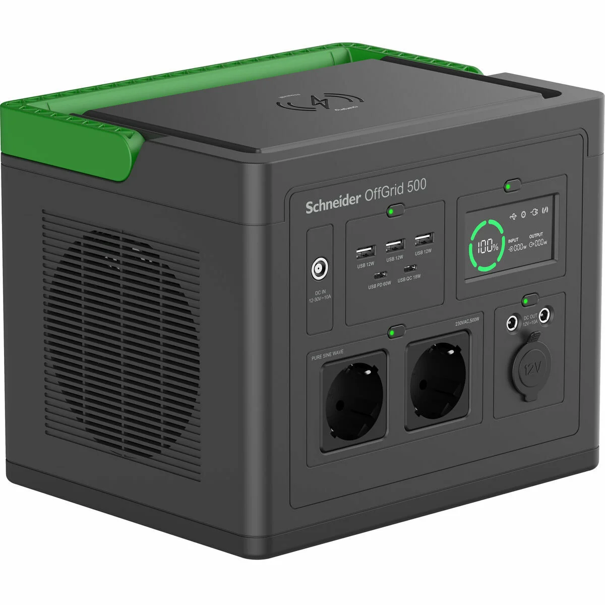 SAI Interactivo APC PPS500-GR Negro Verde 500 W
