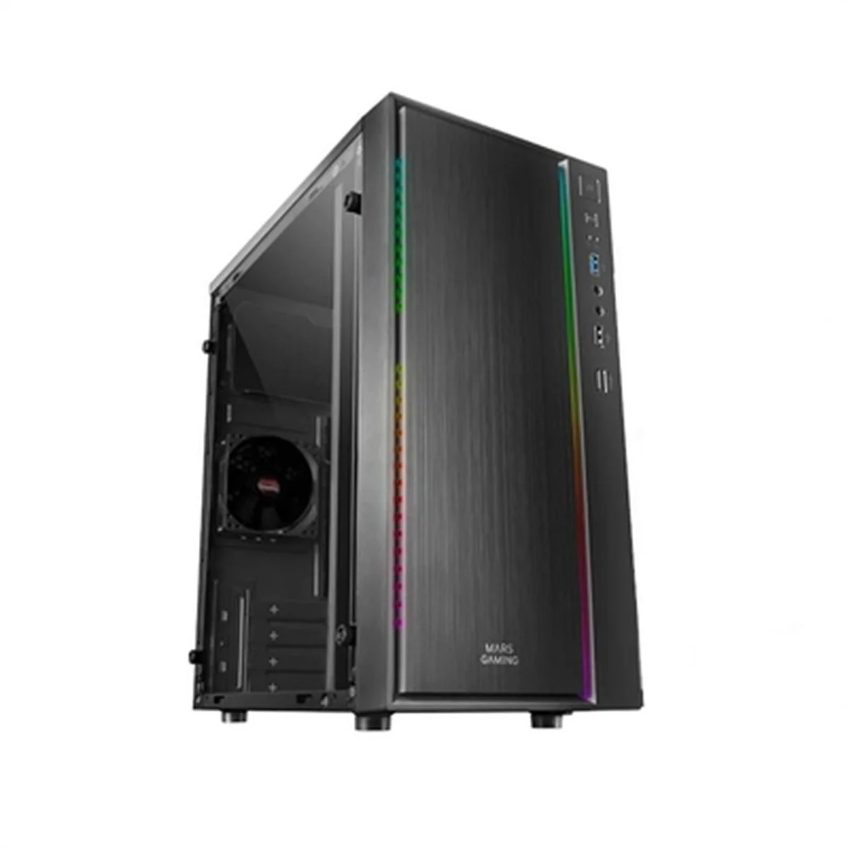 Caja Minitorre Micro ATX / ITX Mars Gaming MCM Negro