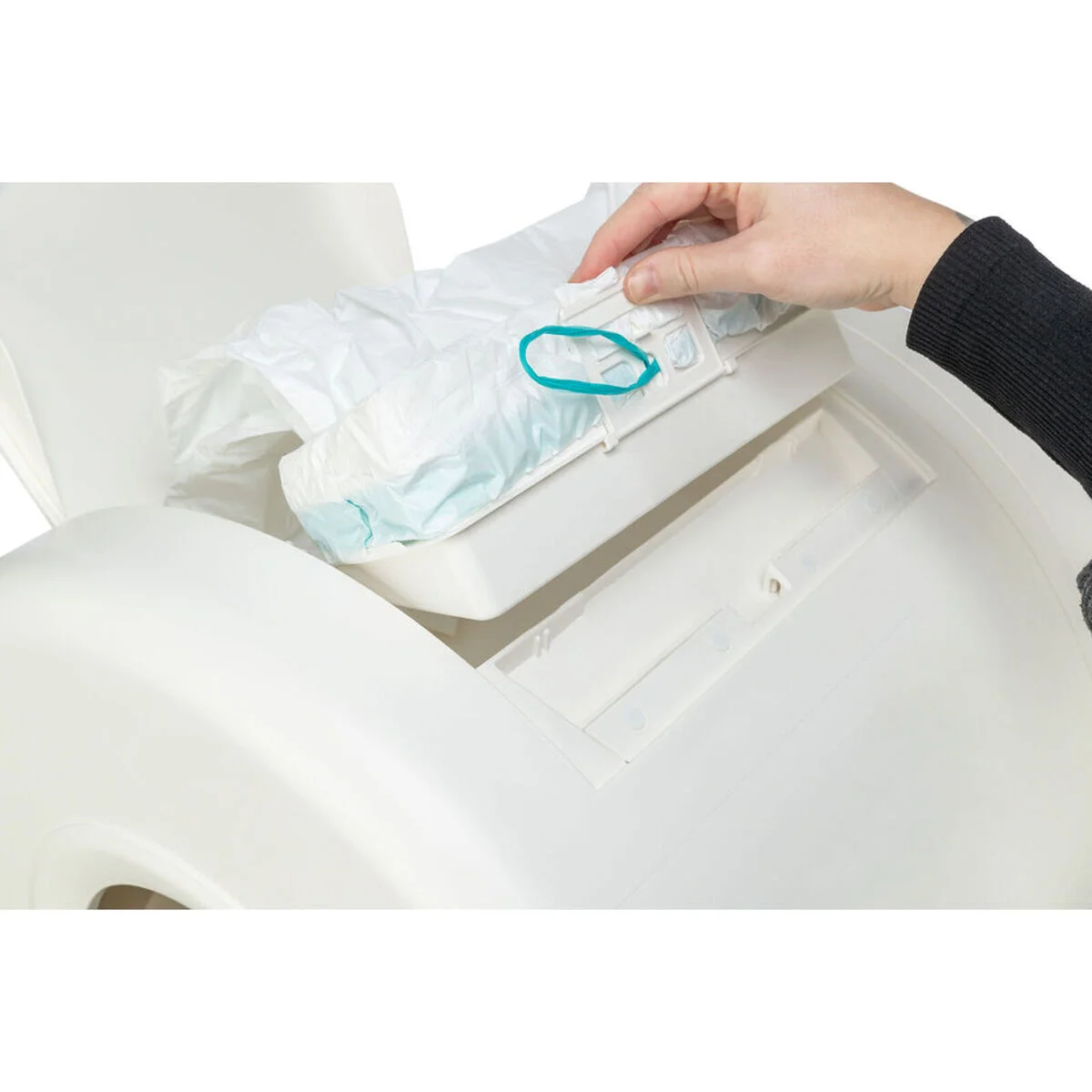 Arenero autolimpiable para Gatos Trixie Blanco 51 x 56 x 54 cm Plástico